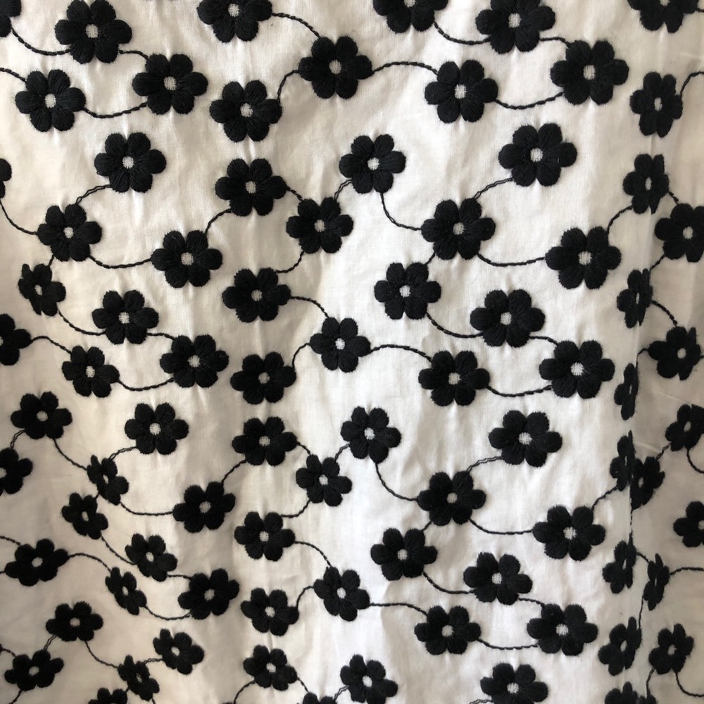 J.Crew Factory Floral Embroidered Racerback Tank - Picture 5 of 7